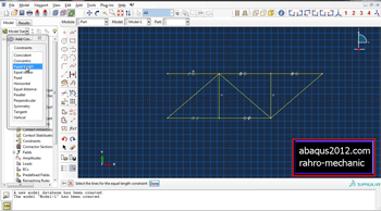 آموزش تحلیل خرپا با استفاده از نرم افزار اباکوس